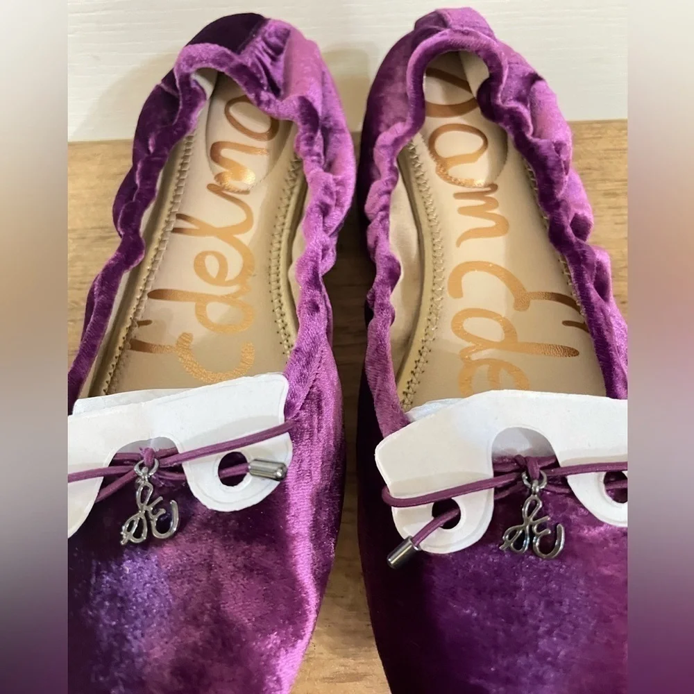 SAM EDELMAN Deep Orchid Felicia Flat